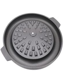 Cast iron bbq tools nonstick barbecue plate 32CM water fried meat barbecue pan dualpurpose pot 0272196D3786470