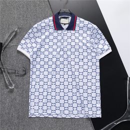 Designer Polo Shirts Mens Polos shirts men fashion Tees classic multiple Colour lapel short sleeves Plus Embroidery business casual Cotton breathab M-3XL#157