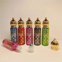 Storage Bottles Vial Eye Cream Liquid Cosmetic Separate Glass Roller Refillable Container Oil Bottle Rollerball