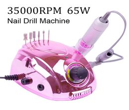 35000RPM Electric Manicure Machine with 6 Drill Bits Electric Nail Drill Set for Nail Lacquer Remove Manicure Drill Nail Master9532700