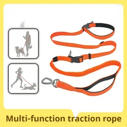 Dog Collars Multifunctional Running Leash Reflective Medium And Large Explosion-proof Pet Products Car Seat Belts