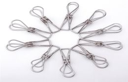 Stainless Steel Clothes Clips Socks Pos Hang Rack Parts Portable Clothing Clips Stainless Steel Pegs 5932382