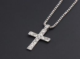 2021 Hip Hop Jesus Pendant Necklace For Men Women Fashion Jewelry Bling Rhinestone Crystal Necklace5124275