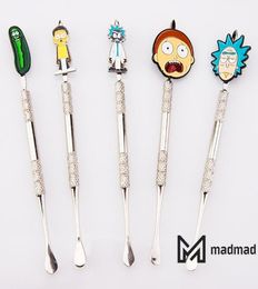 cartoon dabbers wax carving dab tool stainless steel smoking accessories for banger quartz nails bongs dab oil rigs1078366