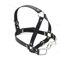 Bondage Spider Mouth Gag Head Harness Restraint Toy Fetish O Ring Oral gear T899346719