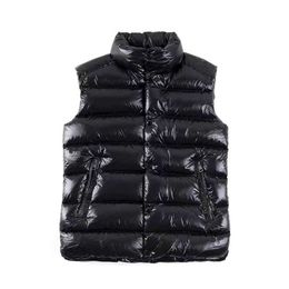 Mens Vests Winter Designer Jacket Men Gilet Down Vest Homme Vests Gilet Parkas Coat Hooded Outerwear Waterproof for Mens and Women Windbreaker Thick Sleeveless Deta