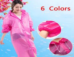 Non Disposable Hooded Raincoat Long Thicken Poncho Outdoor Hiking Rain Coat Waterproof Windproof Rainwear Fashion Portable Poncho 1221496