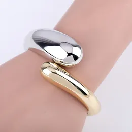 Bangle 1 Women's Bracelet Smooth Personalized Alloy Simple Jewelry Electroplated Open Non Fading