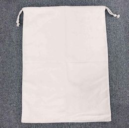 2021 Christmas Gifts Bags Heavy Blank White Toy Bag Santa Sacks For Xmas Decoration 086513312