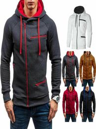 Men039s Jackets Hoodie Warm Hooded Sweatshirt Coat Tops Jacket Outwear Zip Up Jumper Sweater2942464