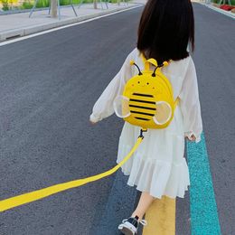 Children antilost parentchild companion season bee toddler shoulder bag childrens traction rope small backpacks 240425