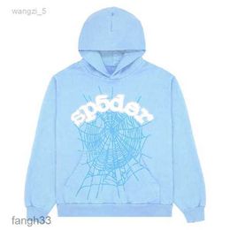 Mens Hoodies Sweatshirts Sky Blue Men Women 1 Hip Hop Young Thug Spider World Wide Pullover 7 Ko4v