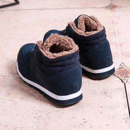 Casual Shoes Men Boots ' S Winter Fashion Snow Plus Size Sneakers Ankle Black Blue Footwe