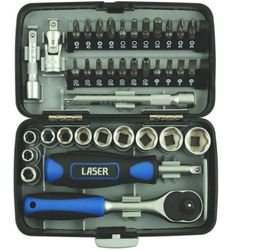 LASER LAST FEW LEFT 38Pce 14 Hex Sockets Mini 14 Ratchet Screwdriver Bit Set7188703