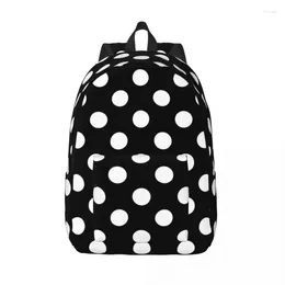 Storage Bags Cute Polka Dot Backpack For Boy Girl Kids Student School Bookbag Daypack Preschool Kindergarten Bag Hiking