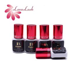 5 Bottles IB Ibeauty Expert Glue For Eyelash Extension Original Korea 5ml Black Glue Wine Red Cap False Eyelash Makeup Tools 240426