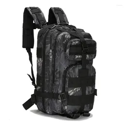 Backpack Style Military Fans Tactical Package Outdoor Sports Mountaineering Bag 30L Oxford Waterproof