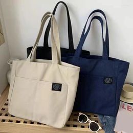 Evening Bags Women Canvas Tote Bag Fashion Designer Ladies Casual Handbag Shoulder Large Capacity Cotton Reusable Shopping Beach