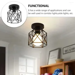 Ceiling Lights American Retro Simple Aisle Light E27 Bulb Corridor Luxury Household Entrance Hall Cloakroom Led Balcony