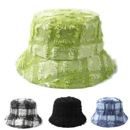 Furry Bucket Hat for Men Women Fisherman Hat Casual Sun Protection Hat 22467