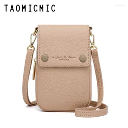Bag Fashion Double Layer Mini Womens Phone Large Capacity Ladies Shoulder Messenger Women Wallet Handbag Bolso Mujer
