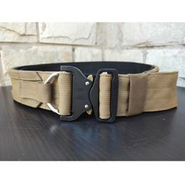 Tactical Belt Multicam Molle Combat Battle Belt Army Shooting Combat Gear Outdoor Hunting Fighter 5cm Wide 296d