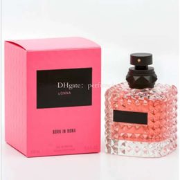 Women Fragrance 100ml Born In Roma Coral Fantasy Voce Viva Eau De Parfum Long Lasting Time Good Smell EDP Design Brand Woman Lady Girl Perfumes Cologne Body 39