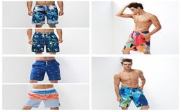 Beach pants New Mens Shorts Surf Board Shorts Summer Sport Beach Homme Bermuda Short Pants Quick Dry Silver Boardshorts men swimwe3372168