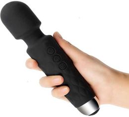 Sex Toy Massager wireless Dildo Av Vibrator Magic Stick for Women Clitoris Stimulator Usb Rechargeable Toys Muscle Adults6102307