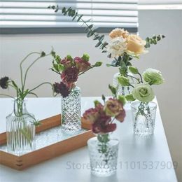 Vases Flowers For Set Bulk Mini In Bud Vase Centrepieces Glass Rustic Small 6/8/12 Wedding Clear