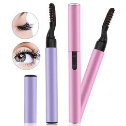 new Electric Eyelash Curler Portable Safety Electric Eye Lashes Eyelash Grafting Long Lasting Makeup Tools Without Battery - for Electric