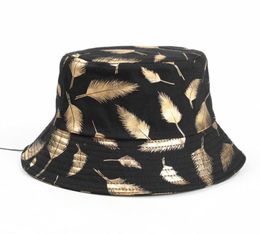 Summer Bucket Hat Fisherman cap women Men Gift wide brim Floral Universal Outdoor Travel Sun beach hats GGA46427764086