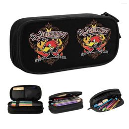 Kawaii Clay Smith Cams Pencil Cases For Boys Gilrs Big Capacity Made In The USA Mr. Horsepower Pouch School Accessories