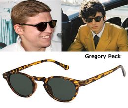 Sunglasses DPZ Fashion Gregory Peck Style Round Rivets Vintage Cool Brand Design Sun Glasses UV4006579862