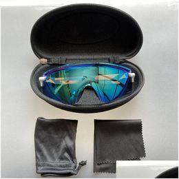 Outdoor Eyewear Uv400 Bicycle Glasses 9471 Men Women Sports Cycling Bike Sunglasses Riding Goggles 1 Lens With Case Drop Delivery Outd Otxkz