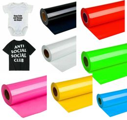 Brand New Chrome Heat Transfer Vinyl Laser HTV Sheets TShirt 20quot Wide Iron On Heat Press9571048