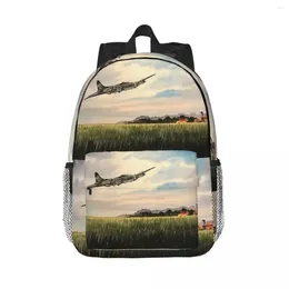 Backpack B-17 Flying Fortress Backpacks Boys Girls Bookbag Cartoon Students School Bags Travel Rucksack Shoulder Bag Large Capacity