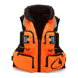Adult Life Jacket Adjustable Buoyancy Aid Swimming Boating Sailing Fishing Water Sports Safety Life Man Jacket Vest 240426