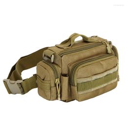 Waist Bags Military Enthusiasts Nylon Waterproof Bag Men's And Women's Chest 3 P SLR Camera Travel