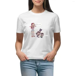 Women's Polos Moustache Girl T-shirt Female Shirts Graphic Tees Cute Clothes T For Women