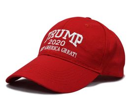 Donald Trump 2020 Letter Caps Embroidery Cotton Curved Baseball Cap Make America Great Adults Mens Womens Sport Hat Sun Visor Epac1747206