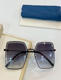 0860 sunglasses connected lens big size half frame with small Rivets sunglasses popular goggle top quality come with case9484561