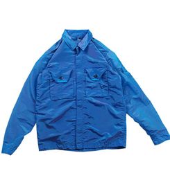 topstoney 2020FW konng gonng Spring and autumn New men039s jacket metal nylon colorful technology fabric Lapel coat Cool zipper3002105