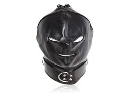 Sty GIMP Full Mask Harness Hood Zipper Bondage Fetish Roleplay Costume Party R1729681915