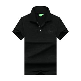 Men's Polo Shirt Men's Sports Fashion Horse T-shirt Casual Men's Golf Summer Polos Shirt Embroidery High Street hip hop trend bestselling short sleeve G26