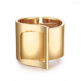 Bangle Personality Trend Fashion Design Wide Bracelet For Women Ladies