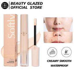 BEAUTY GLAZED 6 Colour Face Concealer Fully Covering Acne Spots Dark Circles Makeup Concealer Long Lasting Waterproof Cosmetics