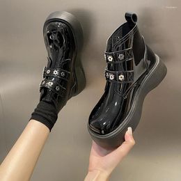 Casual Shoes Thick Soled Women Boots 2024 Lolita Lovely Women's And Comfortable For Song Dance Performance