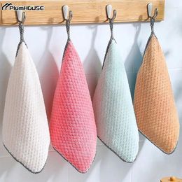 Towel Kitchen Towels Dishcloths Microfiber Absorbent Cleaning Cloth Non-Stick Oil Thickened Table