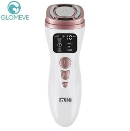 EMS Mini HIFU Machine RF Radio Frequency Face Lifting Anti Wrinkle Device Microcurrent Beauty LED Therapy Skin Care Tools 2204284445000